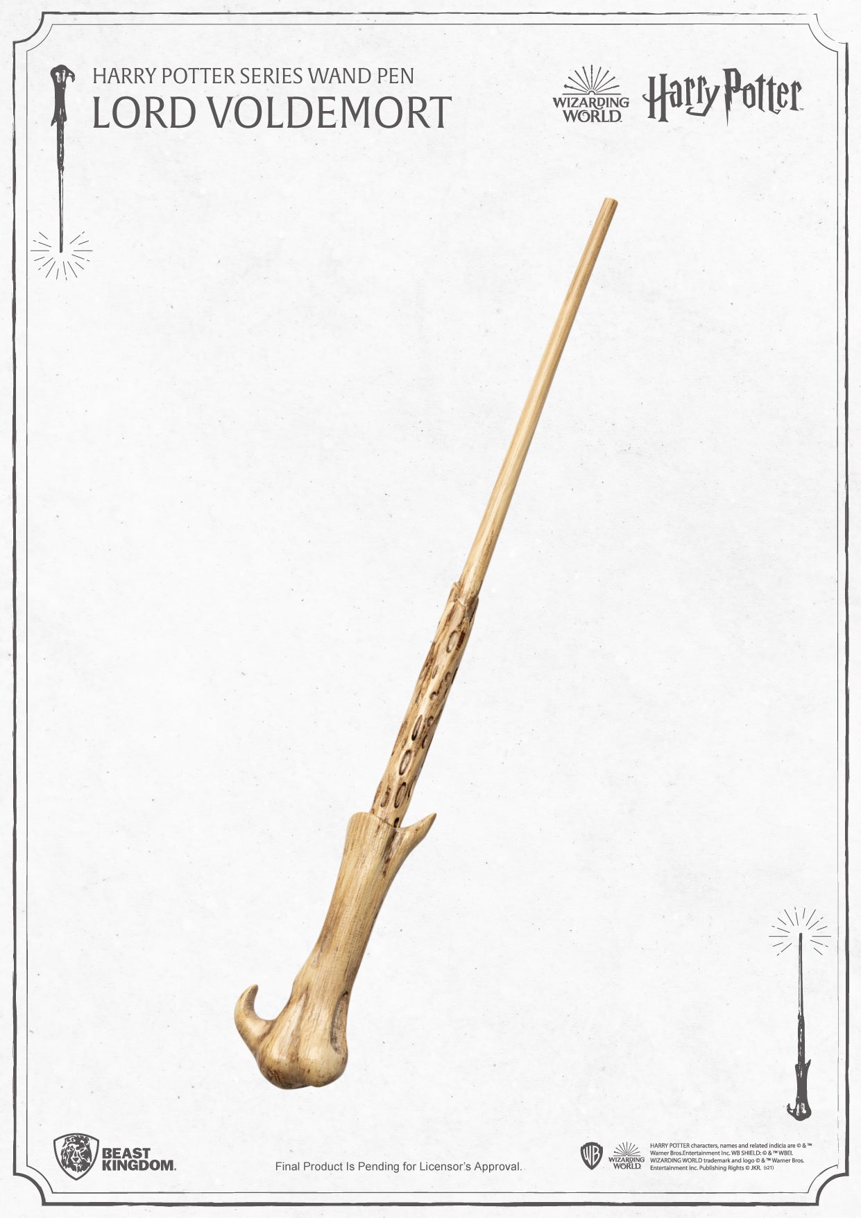 Harry Potter Series Wand Pen Lord Voldemort PEN-001-1