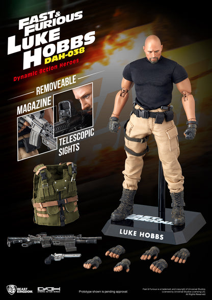 Fast and Furious Luke Hobbs (Dynamic 8ction Hero) DAH-038