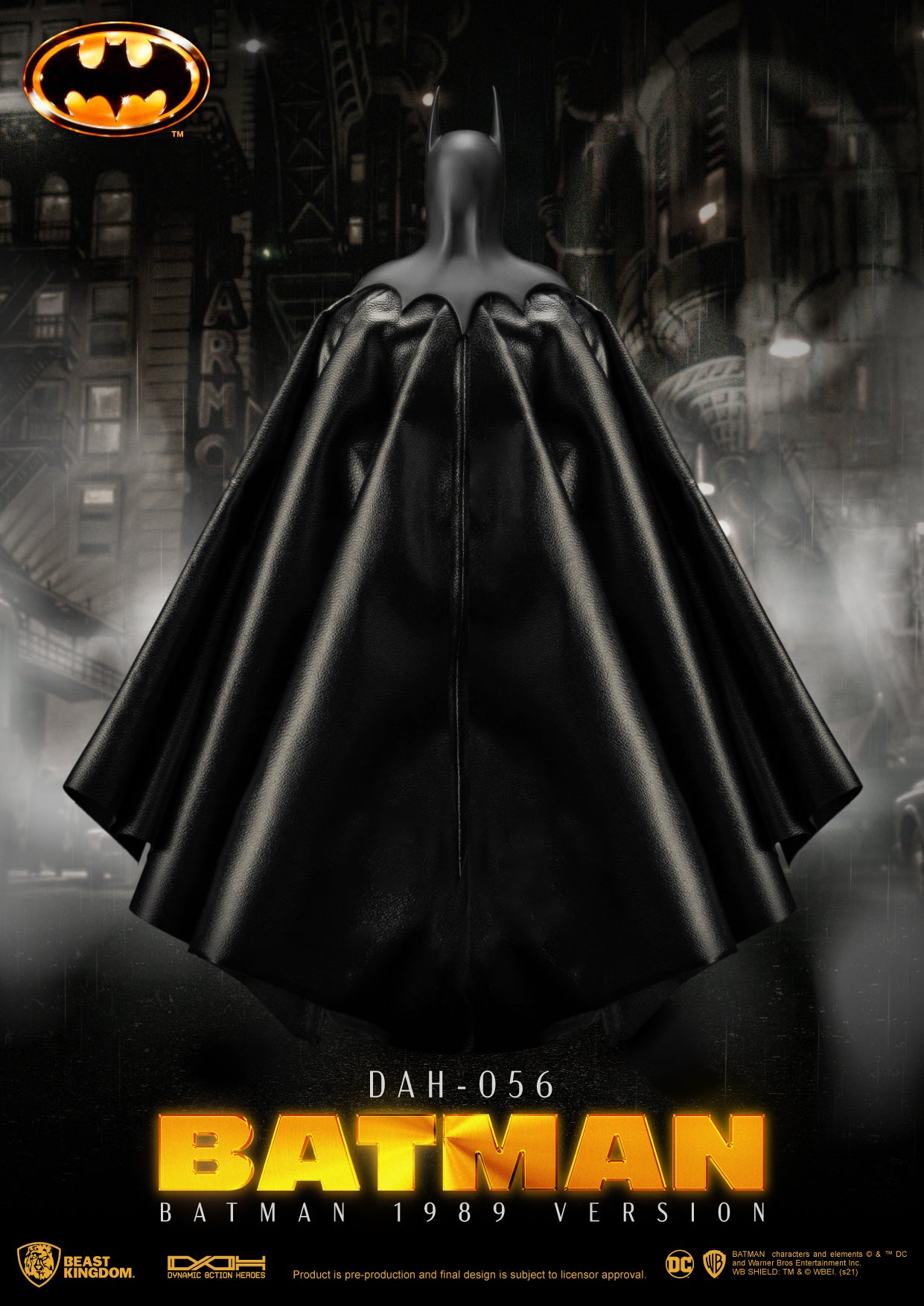 华纳兄弟蝙蝠侠 1989 蝙蝠侠 DAH-056 野兽王国