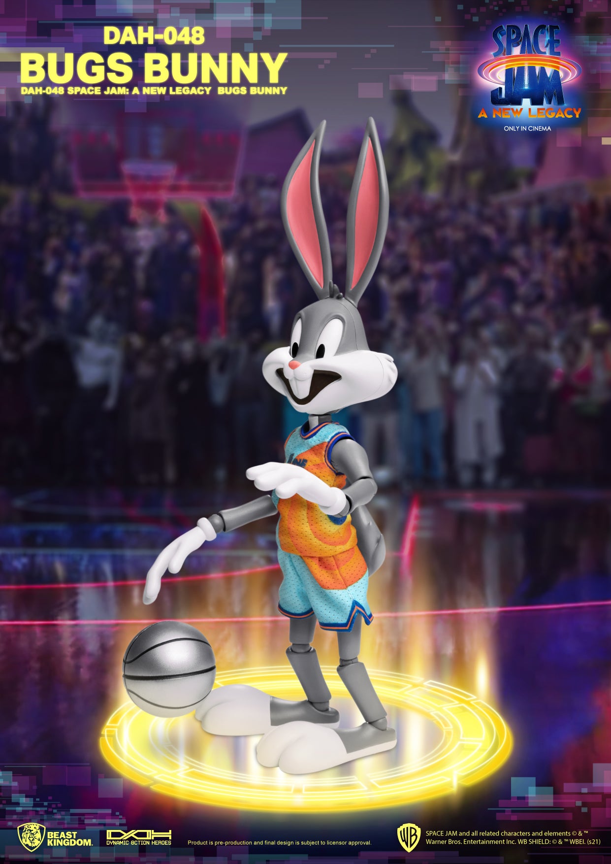 WARNER BROS Space Jam: A New Legacy Bugs Bunny (Dynamic 8ction Hero) DAH-048