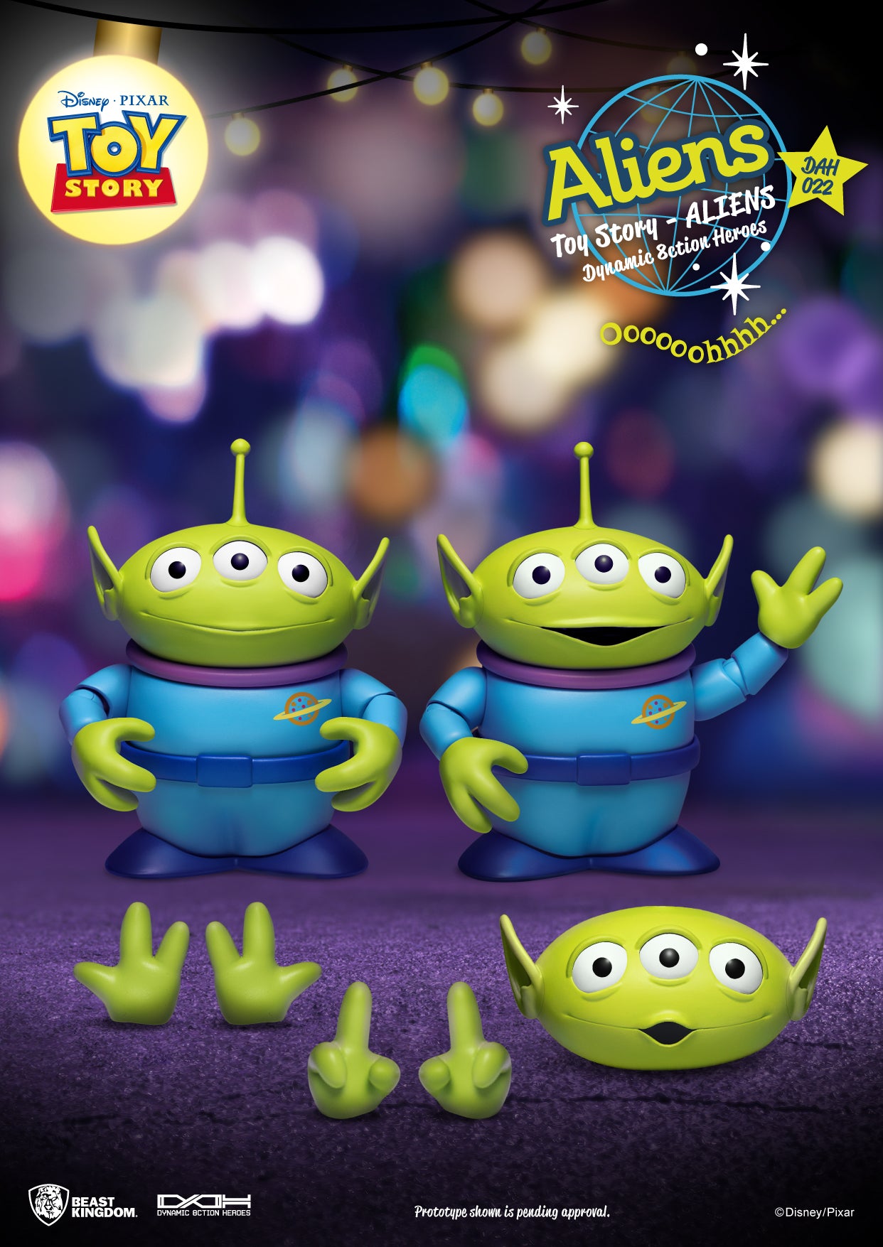 Toy Story Aliens Twin pack (Dynamic 8ction Hero) DAH-022