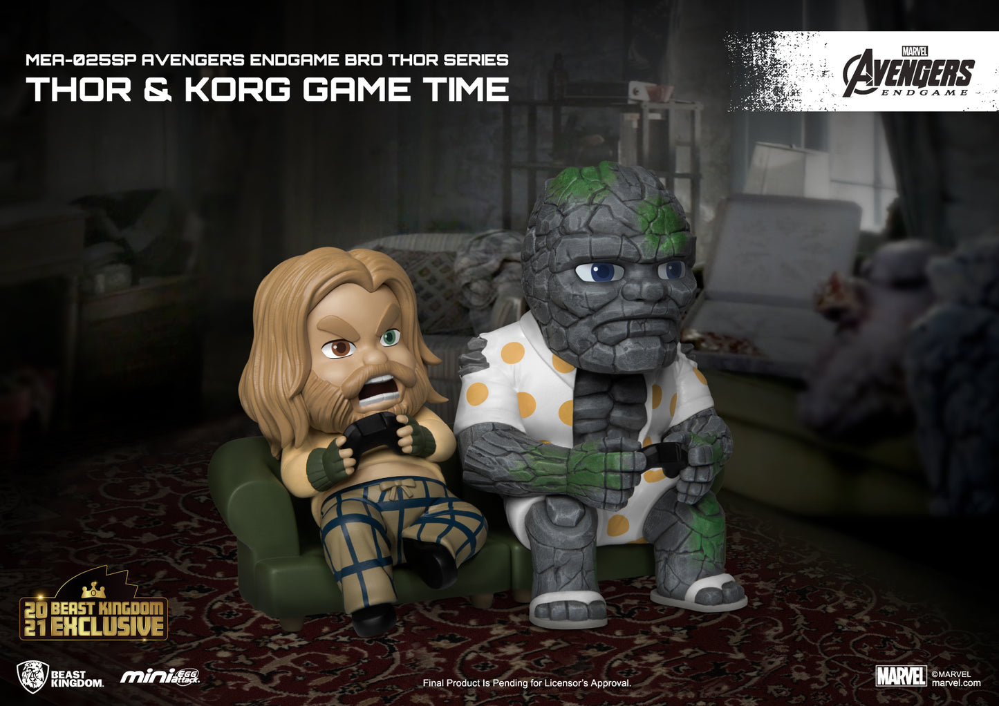Avengers Bro Thor & Korg game time MEA-025SP