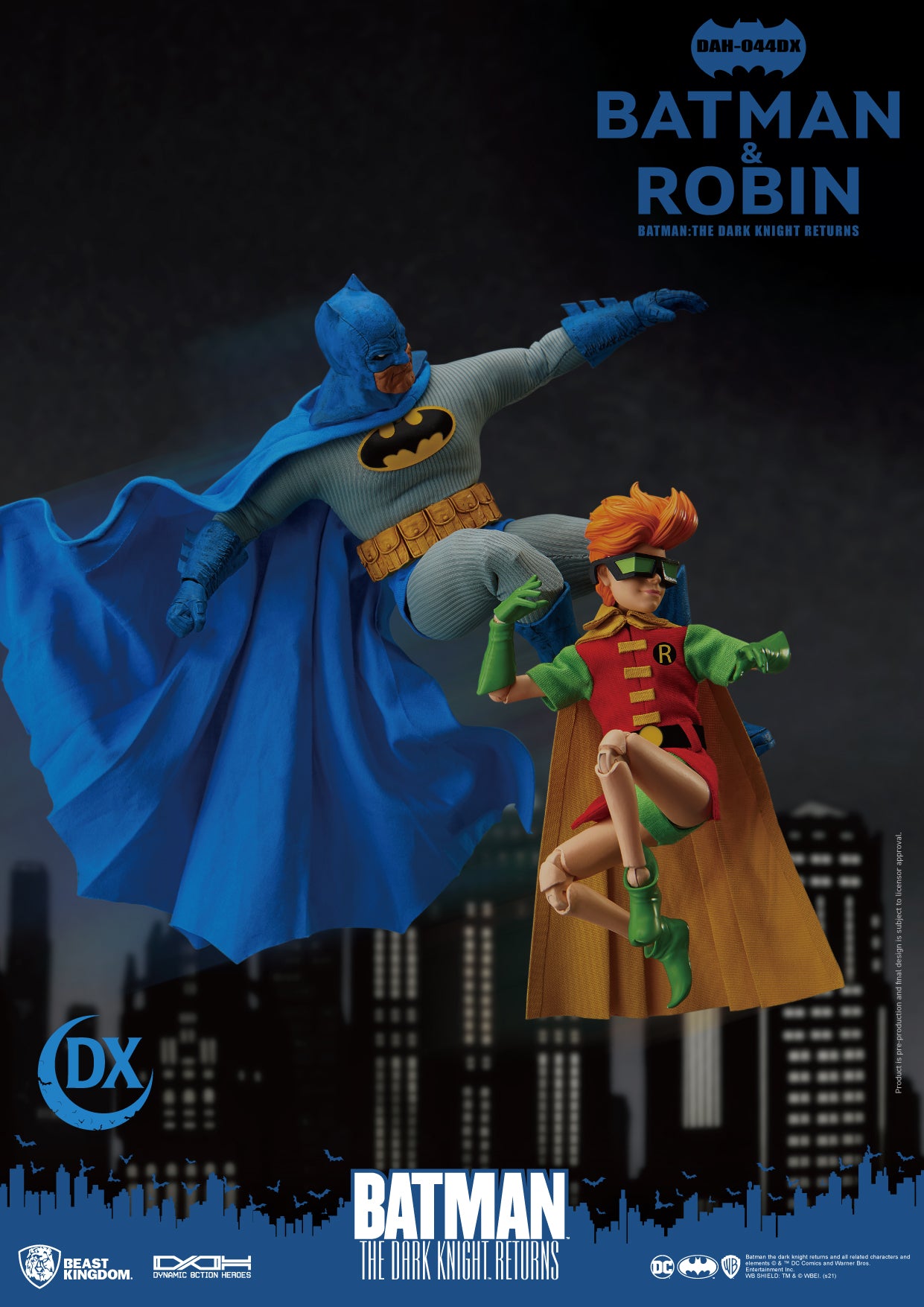 黑暗骑士归来蝙蝠侠与罗宾 (动态 8 动作英雄) DAH-044DX