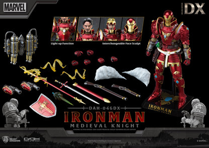 MARVEL Medieval Knight - Iron Man Deluxe Version (Dynamic 8ction Hero) DAH-046DX