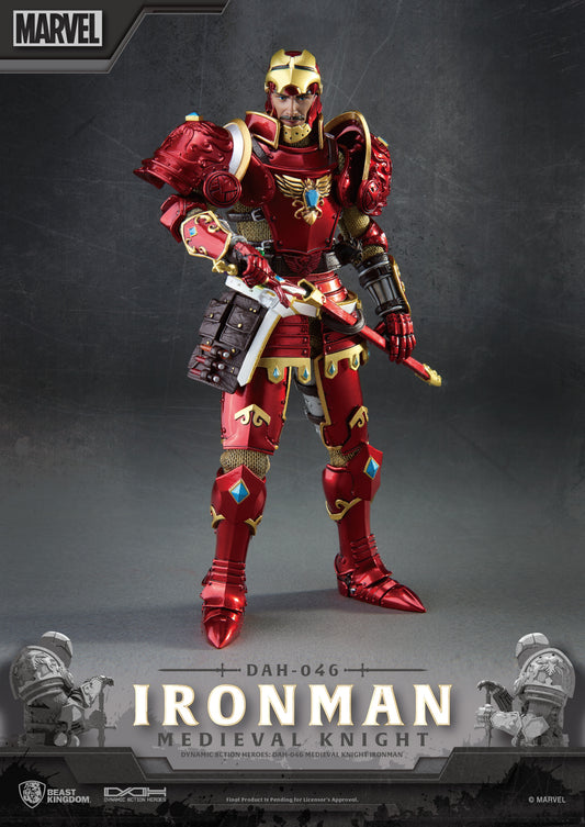 MARVEL Medieval Knight - Iron Man (Dynamic 8ction Hero) DAH-046