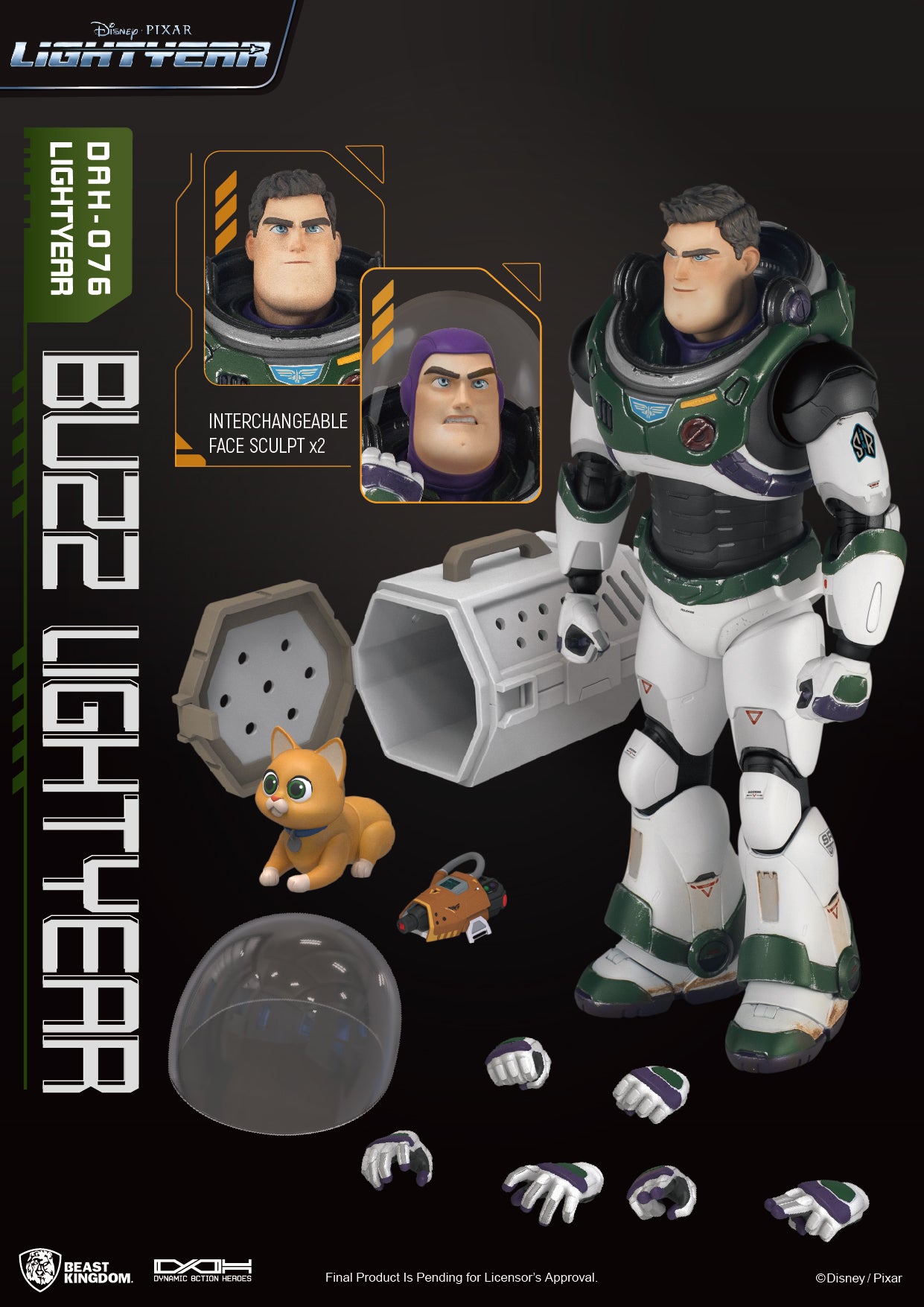 DISNEY/PIXAR Lightyear  Buzz Lightyear Alpha Suit DAH-076 Beast kingdom