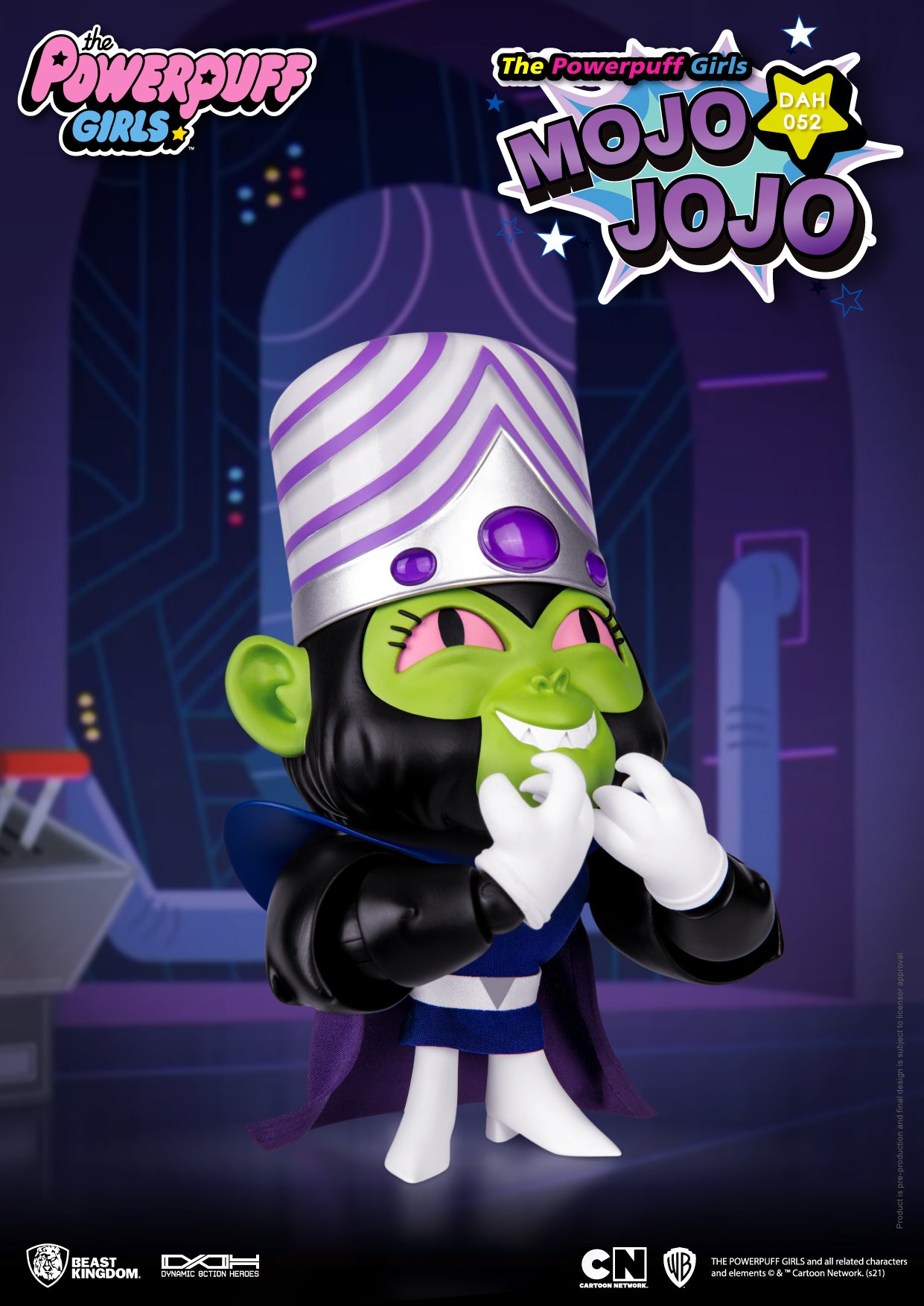华纳兄弟飞天小女警 Mojo Jojo（动态 8 动作英雄） DAH-052