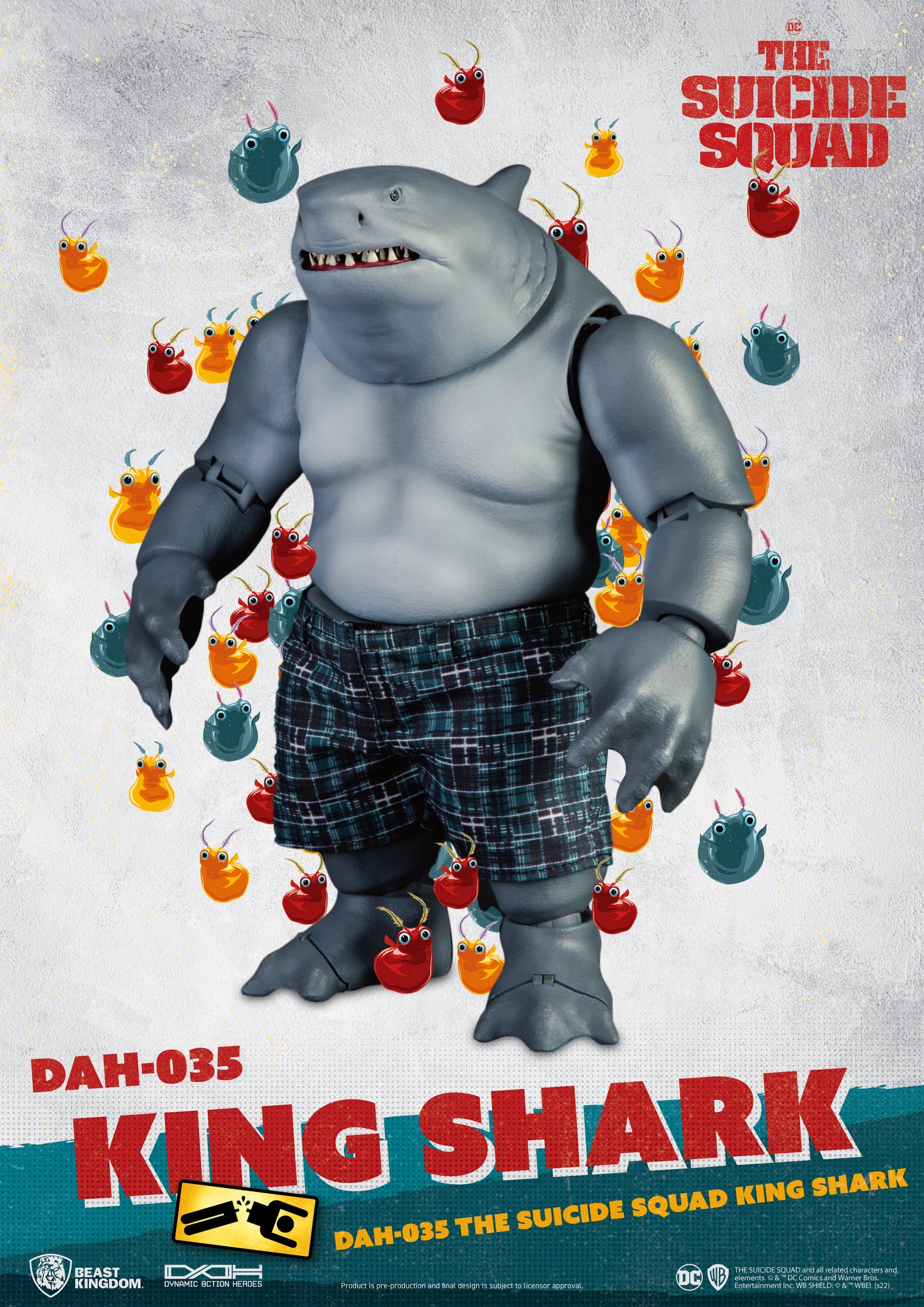 The Suicide Squad King Shark Nanaue(Dynamic 8ction Hero) DAH-035