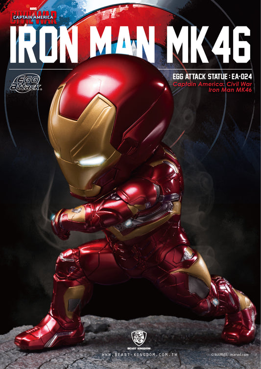 Captain America: Civil War Iron Man MK46 Statue EA-024 BEAST KINGDOM