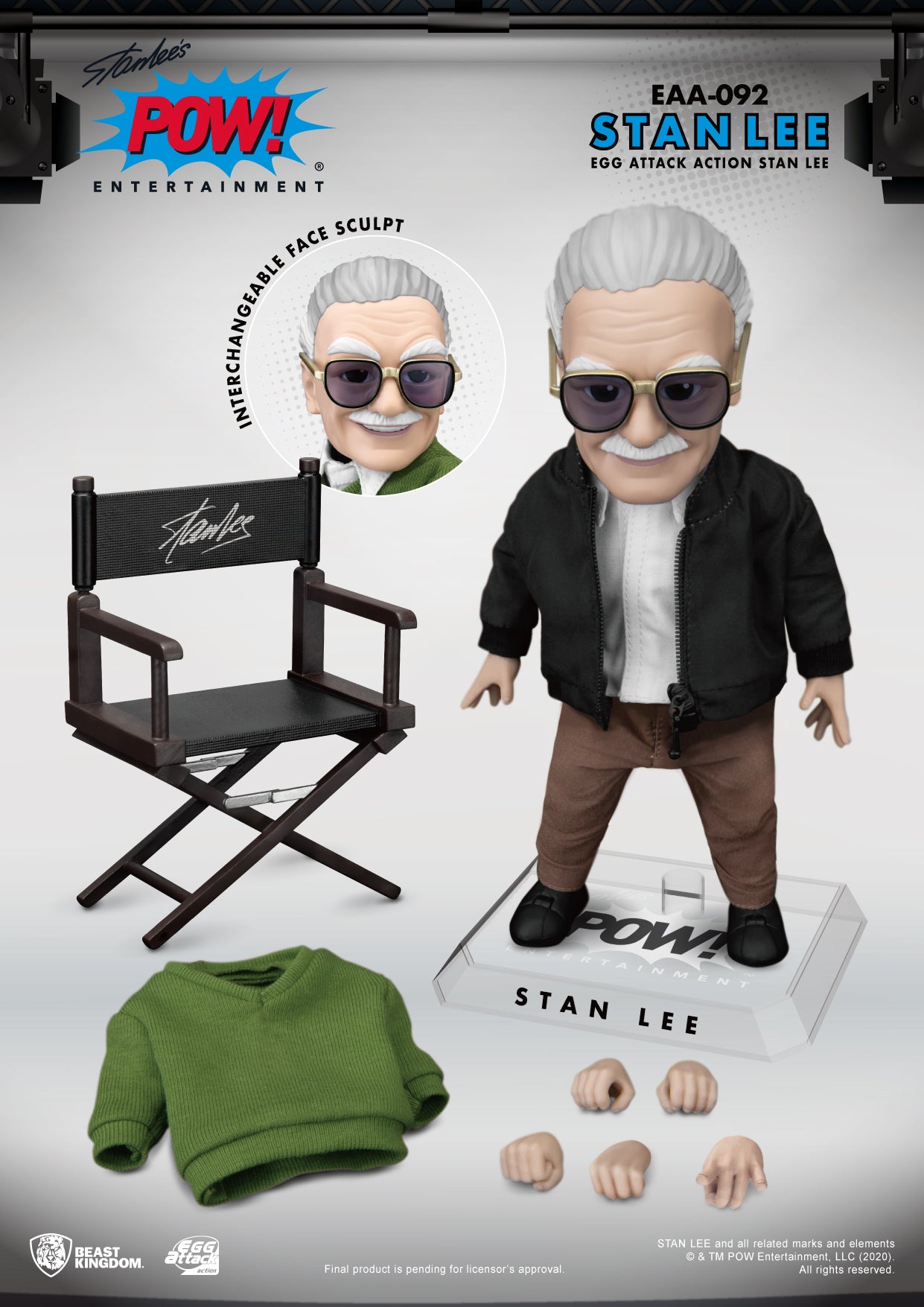 Stan Lee (Egg Attack Action) EAA-092