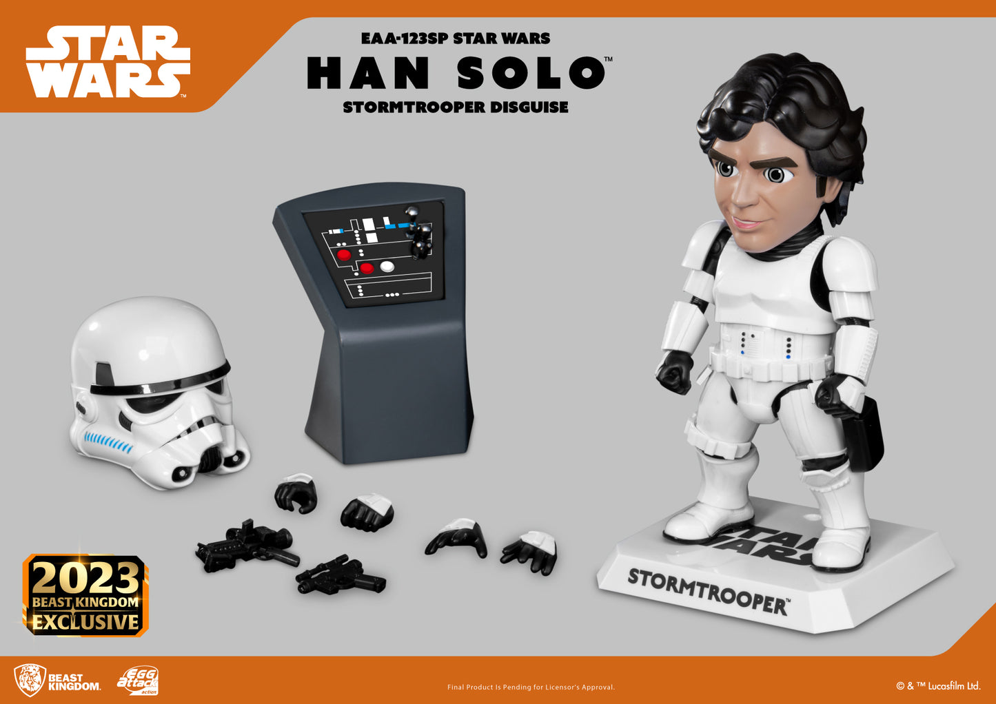 STAR WARS Han Solo (Stormtrooper Disguise) EAA-123SP