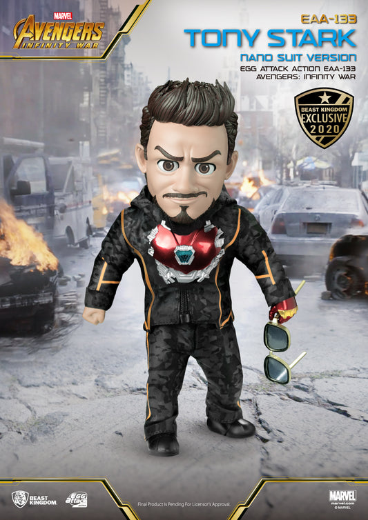 Avengers Infinity War Tony Stark Nano Suit Version EAA-133 BEAST KINGDOM