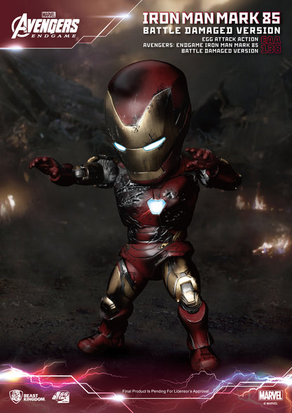 Avengers:Endgame Iron Man Mark 85 Battle Damaged Version EAA-138 BEAST KINGDOM