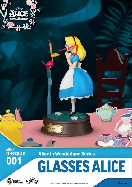 DISNEY Alice in Wonderland Series Blind Box Set (Mini Diorama Stage)-6pcs MDS-001SET