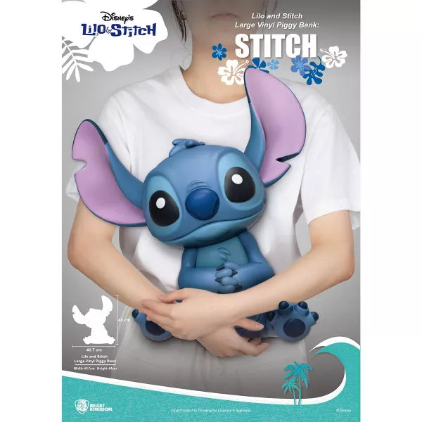 Disney Lilo and Stitch Large Vinyl Piggy Bank: Stitch (Piggy Bank) VPB-005