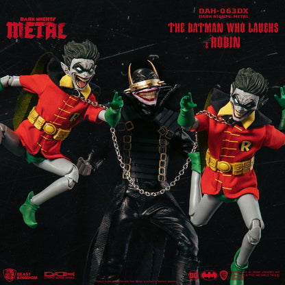 Dark Night Metal  The Batman Who Laughs with Robin DAH-063DX BEAST KINGDOM