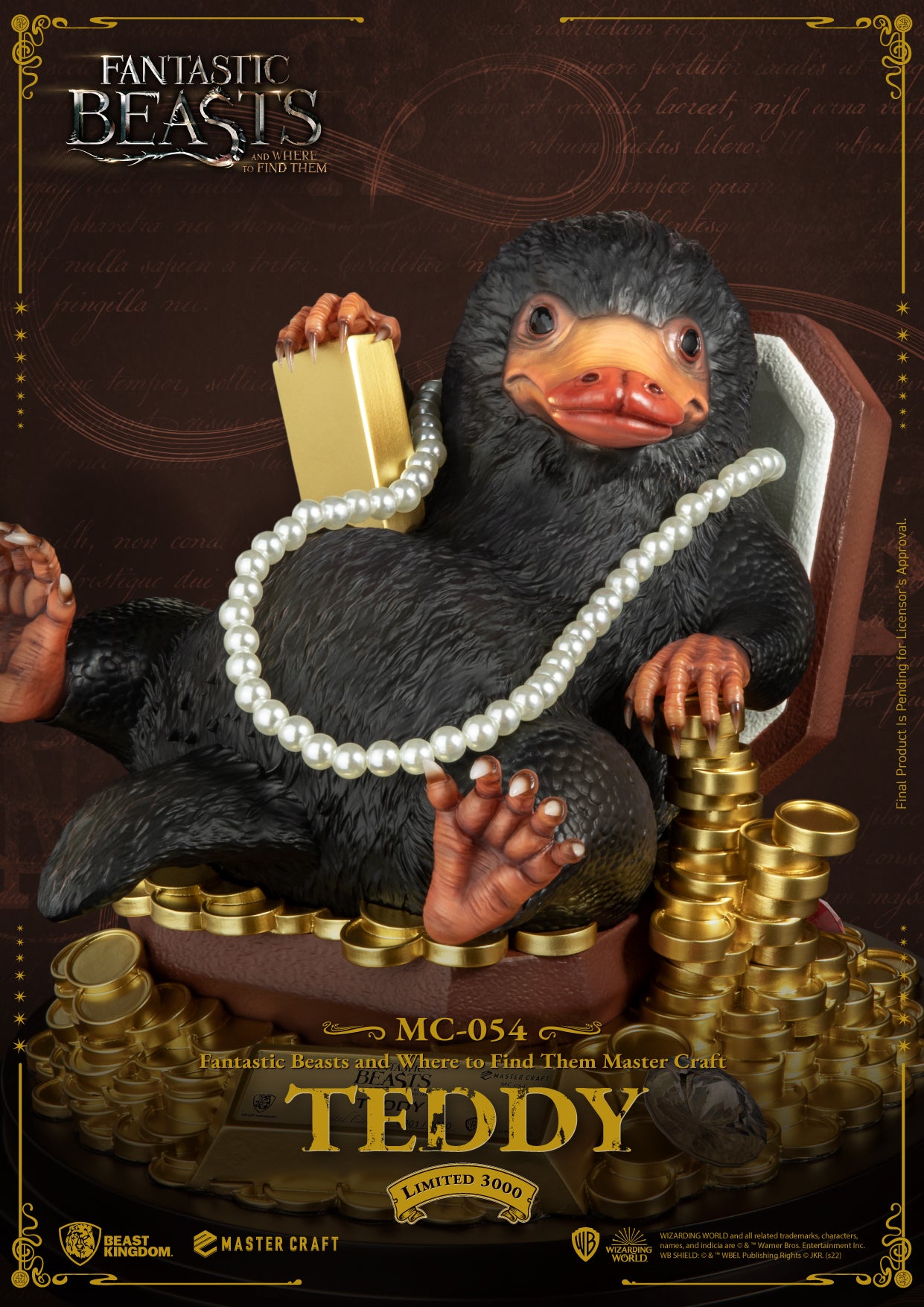 WARNER BROS Fantastic Beasts And Where To Find Them Master Craft Teddy (Master Craft)