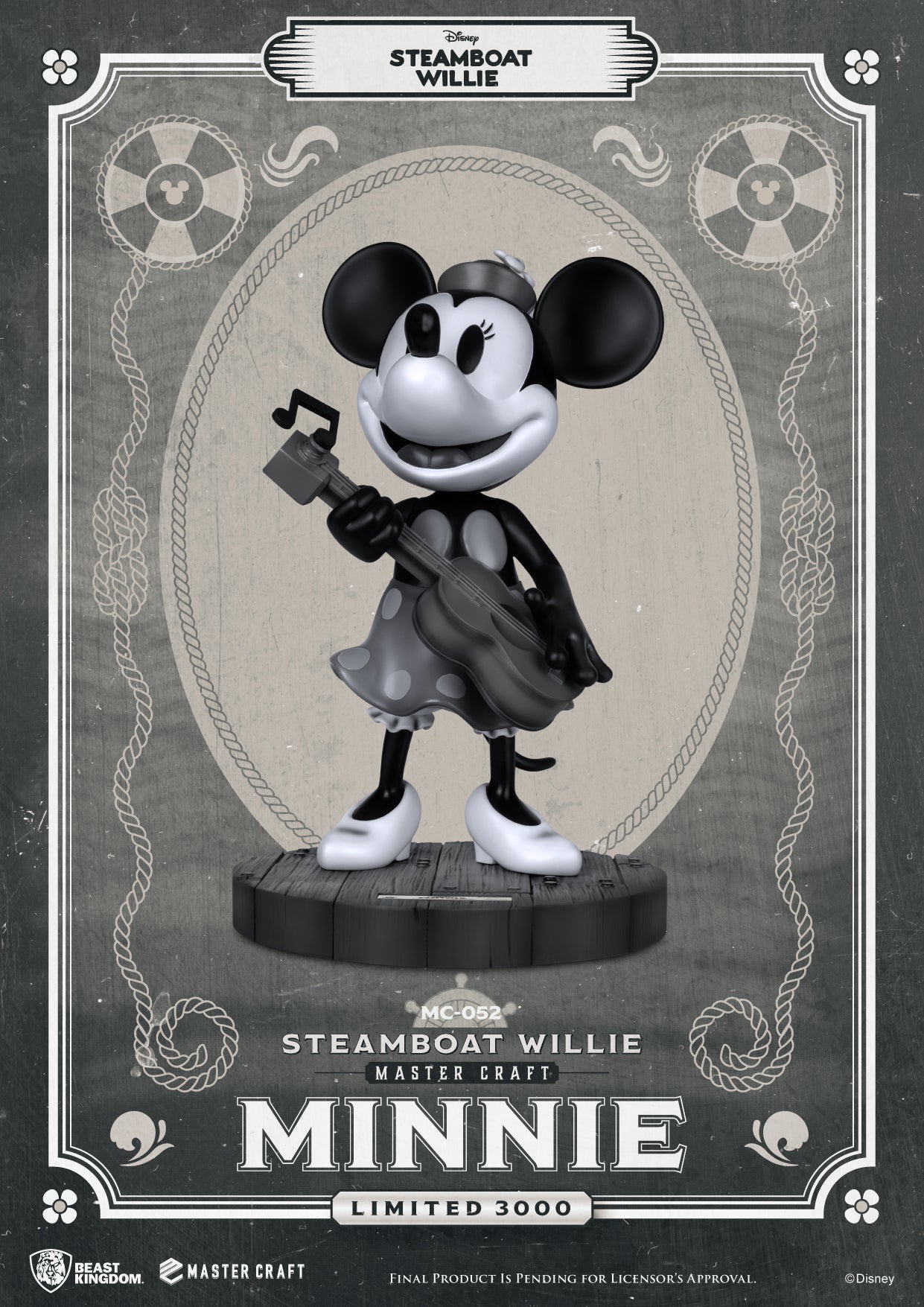 Steamboat Willie Master Craft Minnie (Master Craft) MC-052