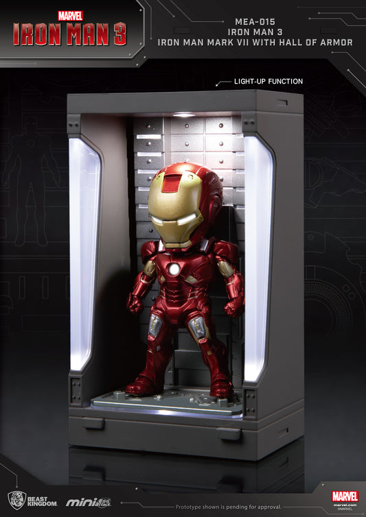 Iron Man 3 /Iron Man Mark VII with Hall of Armor (Mini Egg Attack) MEA-015-2
