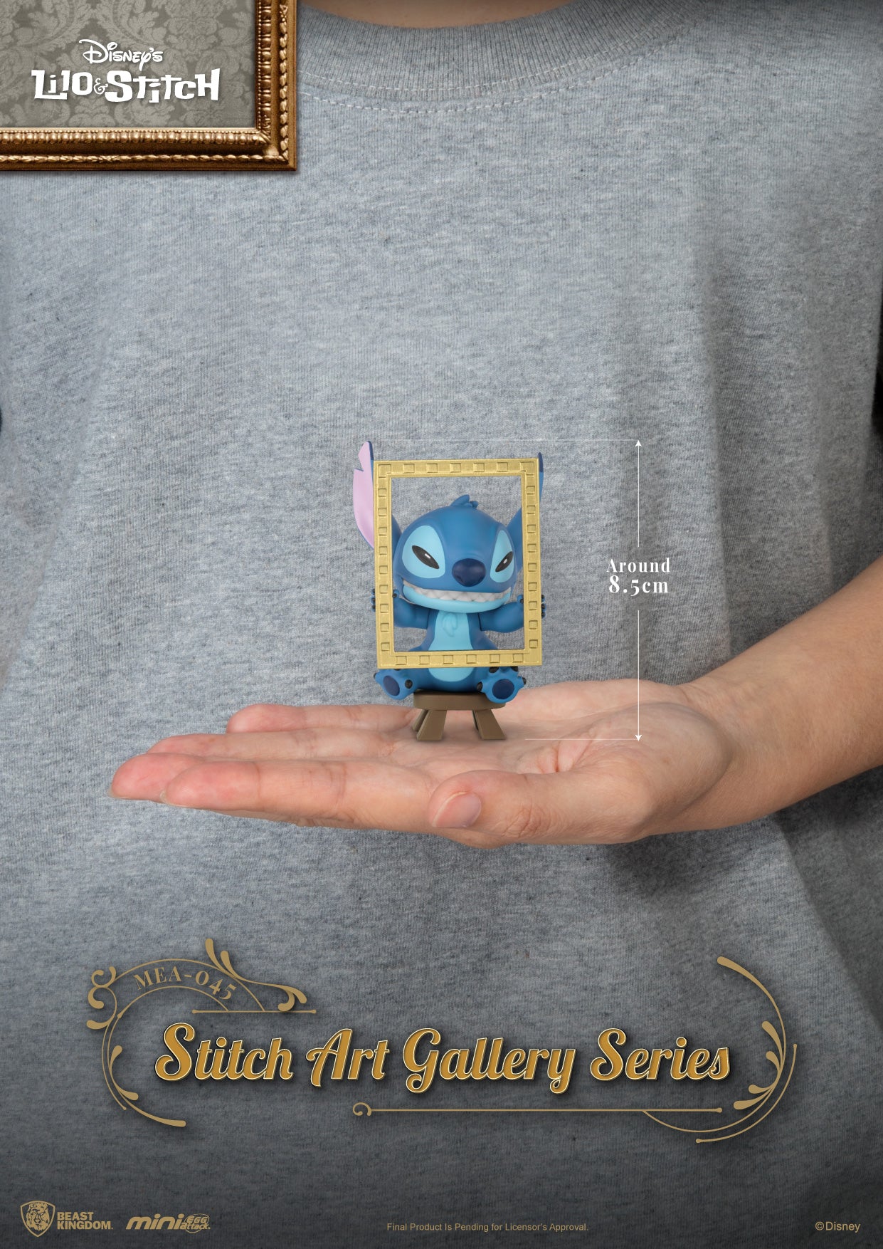 Stitch Art Gallery Series Stitch and Scrump (Mini Egg Attack)