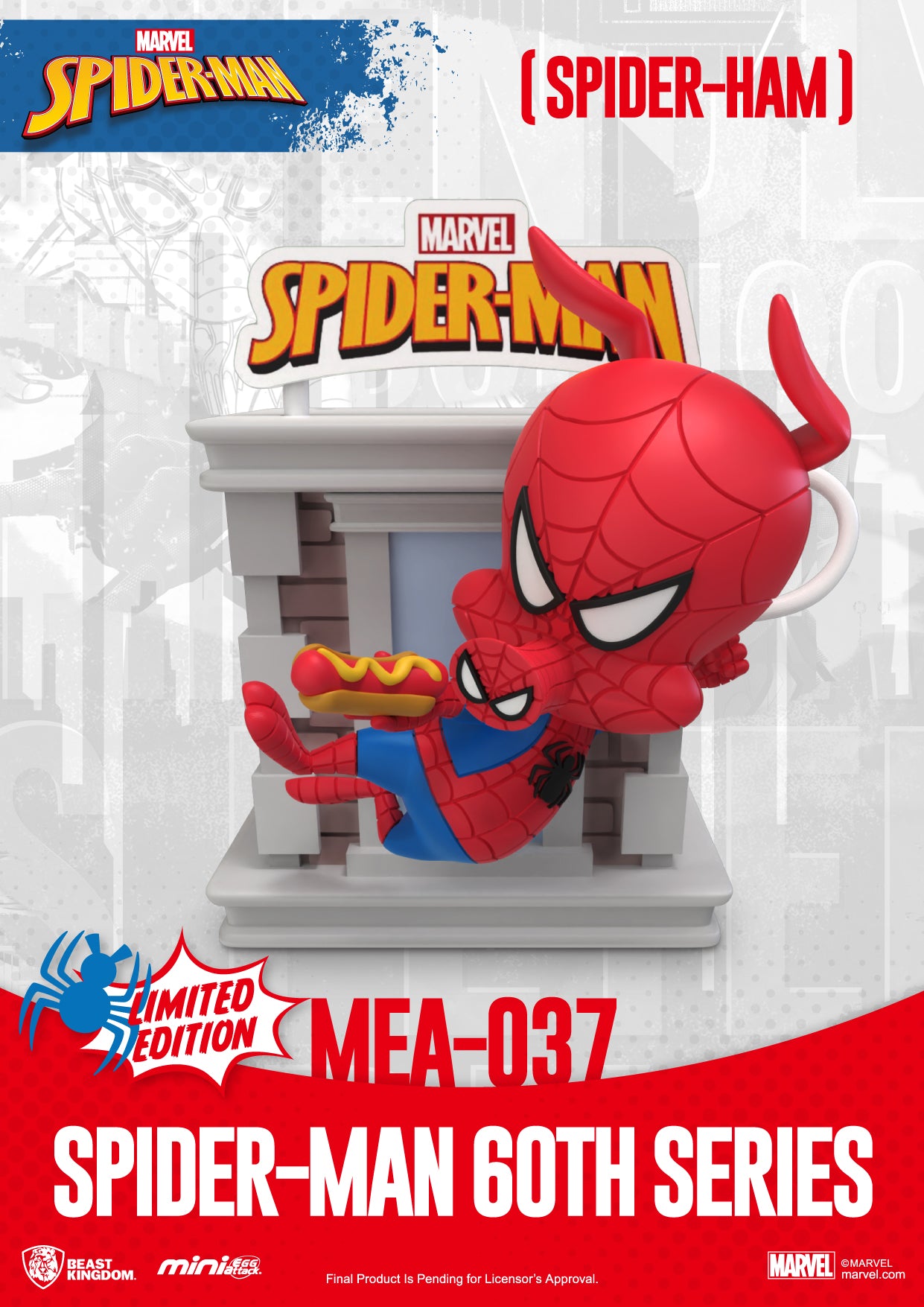 Spider-Man 60th Anniversary Series Pigman  (Mini Egg Attack) MEA-037