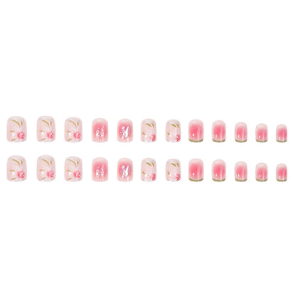 Camellia Smudge Nail Nail Patch