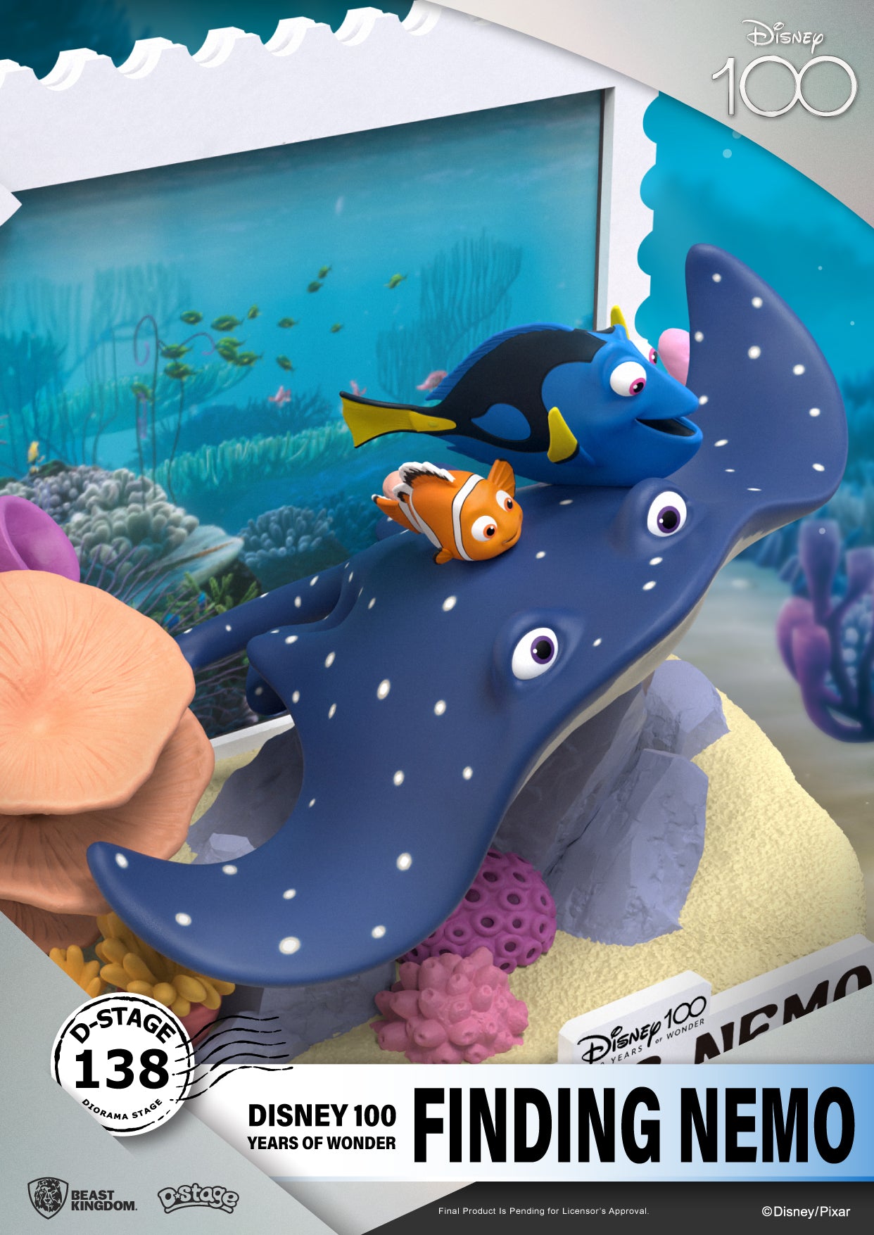 Disney 100 Years of Wonder-Finding Nemo DS-138 BEAST KINGDOM