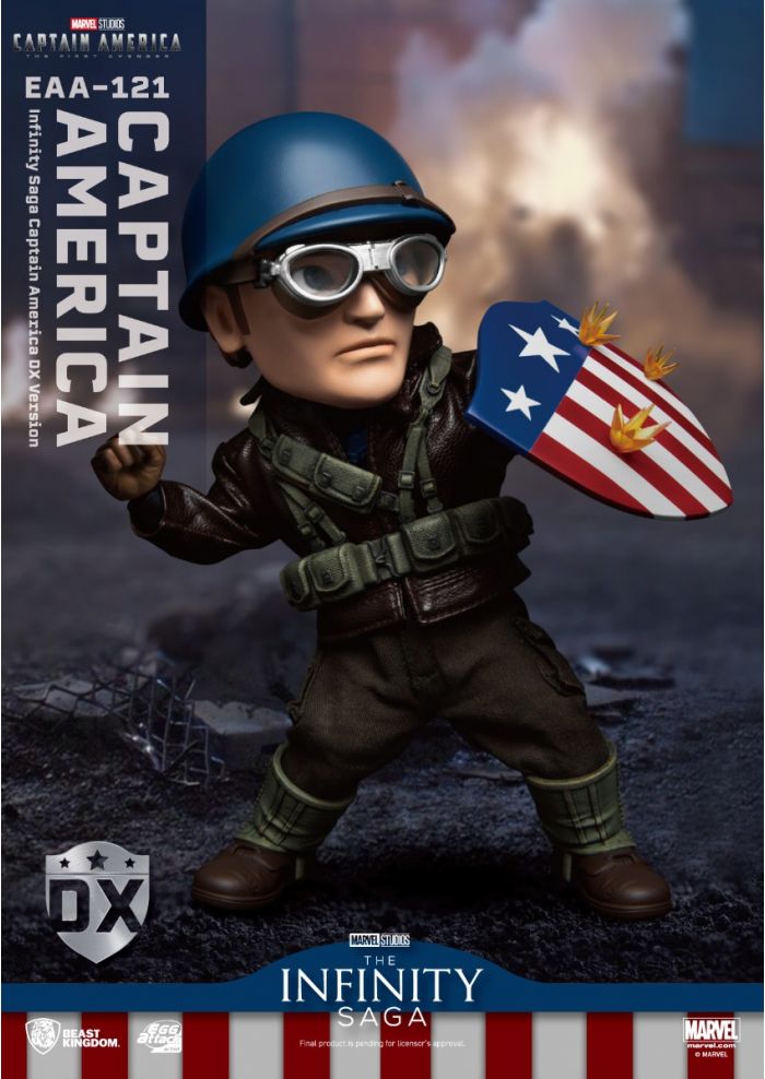MARVEL Infinity Saga Captain America 80th DX Version EAA-121