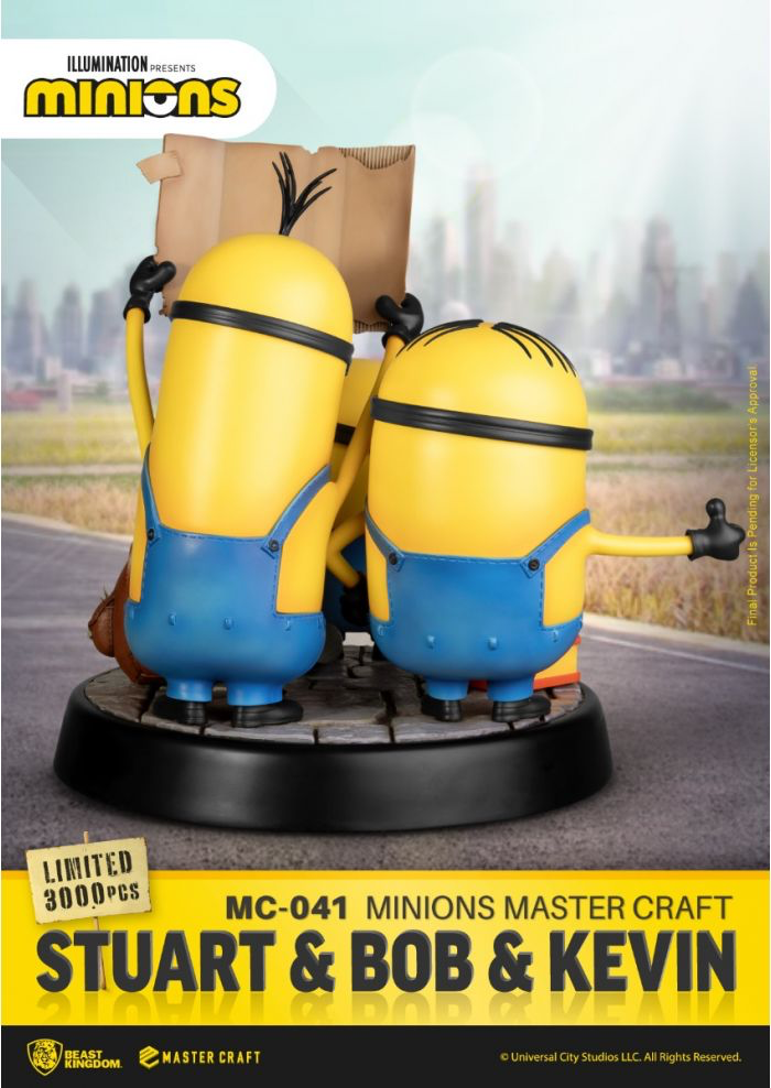 Minions Master Craft Stuart & Bob & Kevin (Master Craft) MC-041