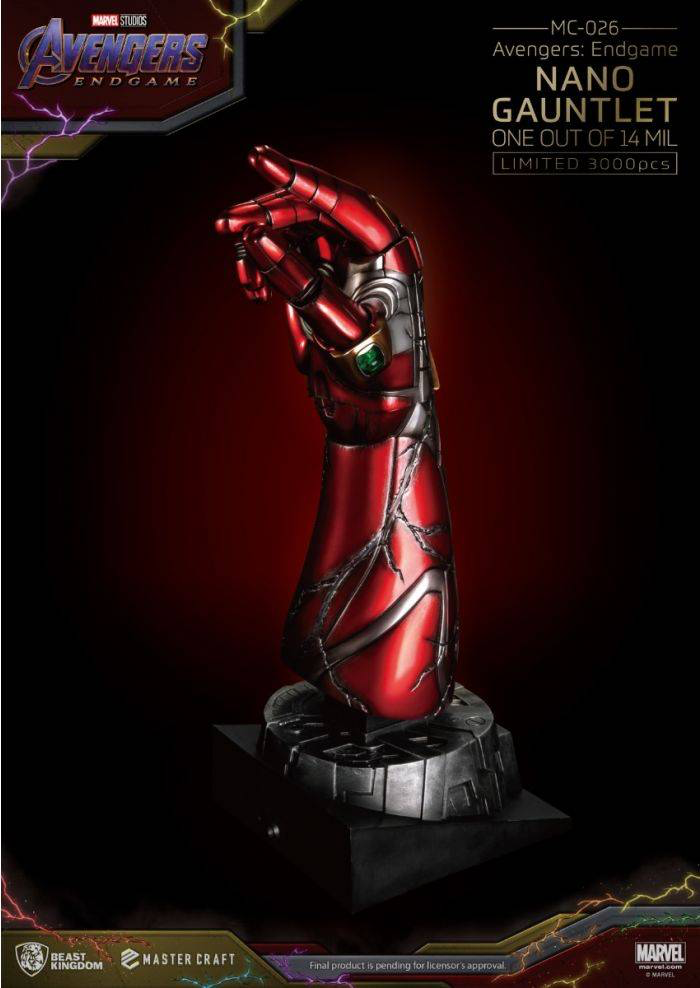 Avengers: Endgame Master Craft Nano Gauntlet MC-026 BEAST KINGDOM