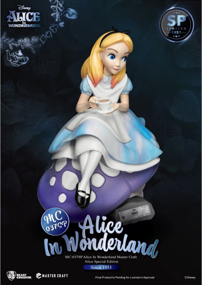 DISNEY PIXAR: Alice In Wonderland Master Craft Alice Special Edition MC-037SP BEAST KINGDOM