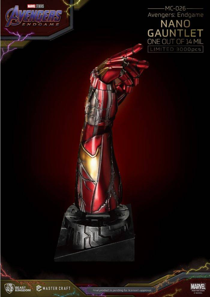 Avengers: Endgame Master Craft Nano Gauntlet MC-026 BEAST KINGDOM