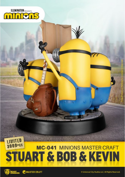 Minions Master Craft Stuart & Bob & Kevin (Master Craft) MC-041