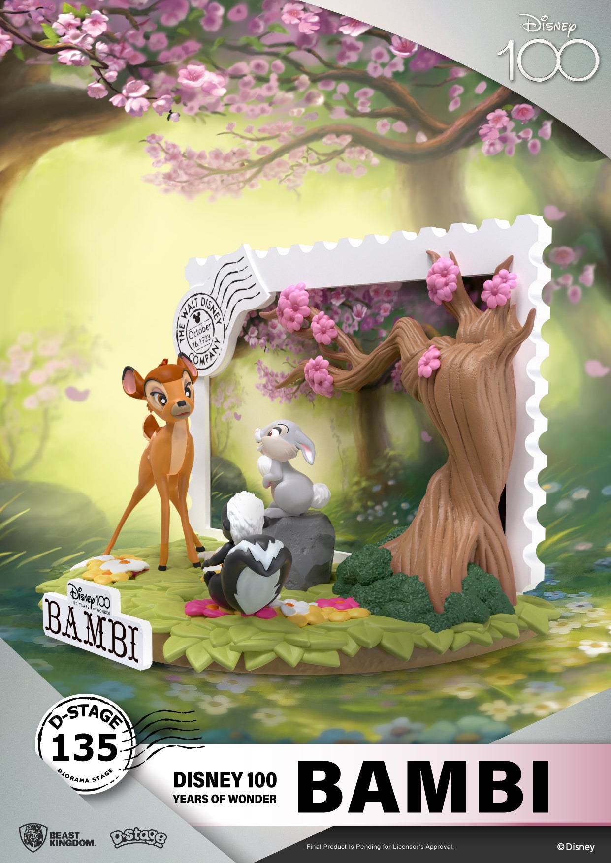 Disney 100 Years of Wonder-Bambi DS-135 BEAST KINGDOM