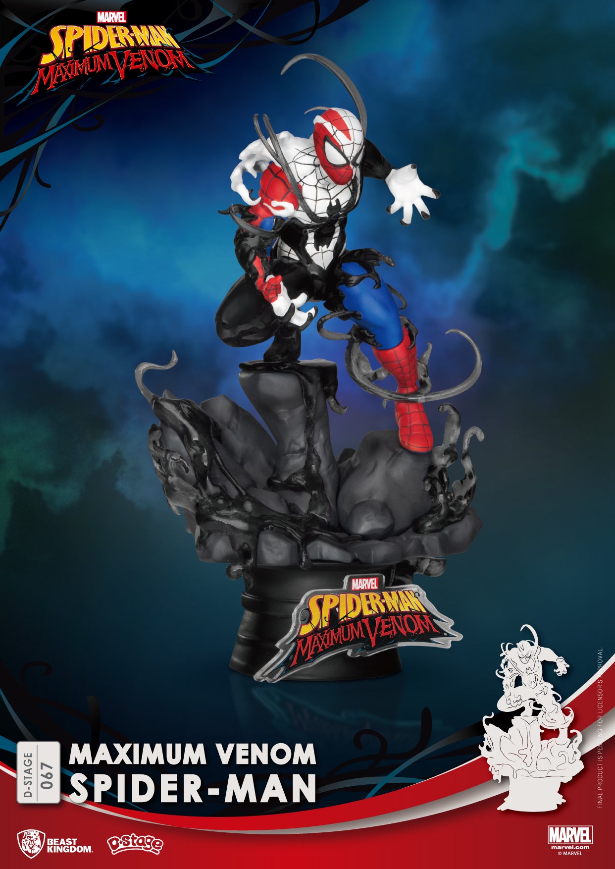 Maximum Venom-SPIDER-MAN (D-Stage) DS-067