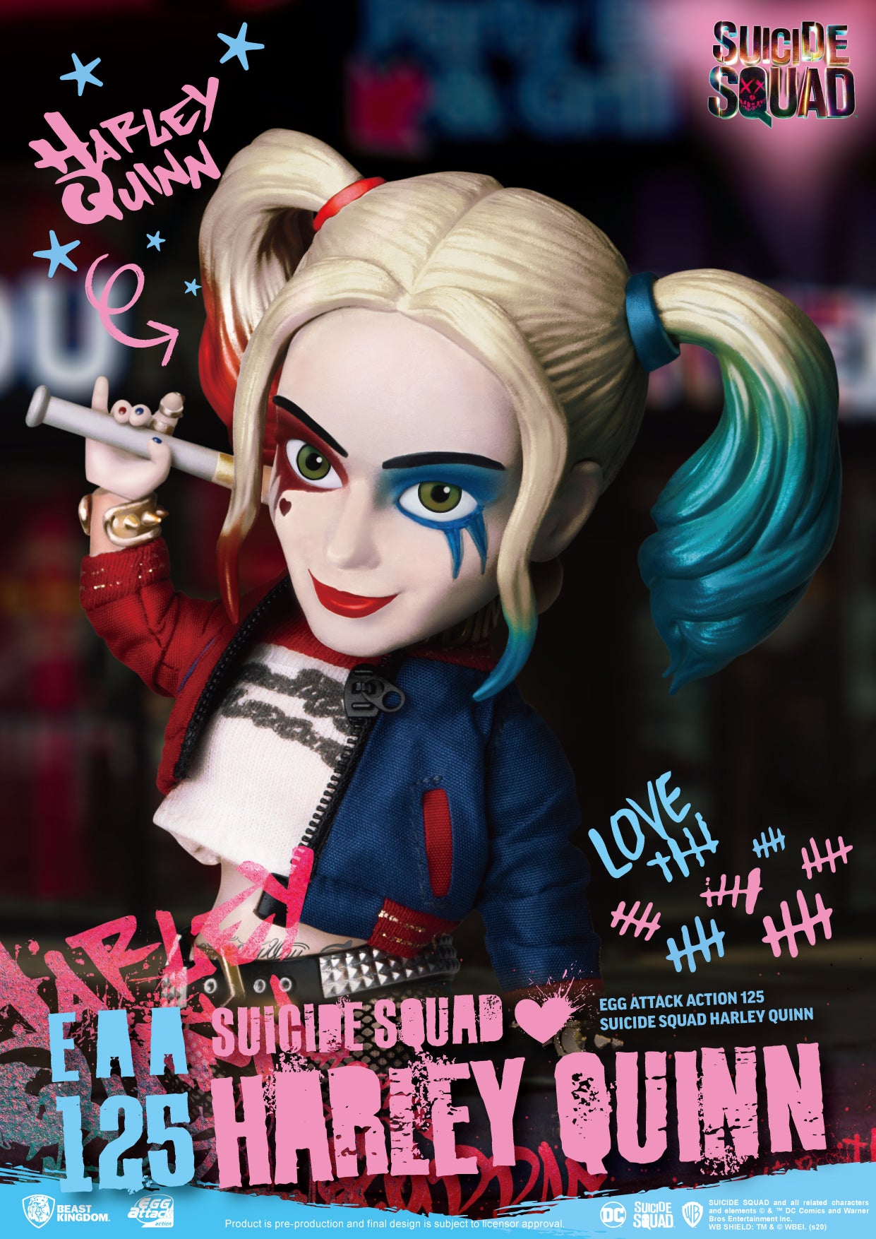 Suicide Squad Harley Quinn (Egg Attack Action) EAA-125