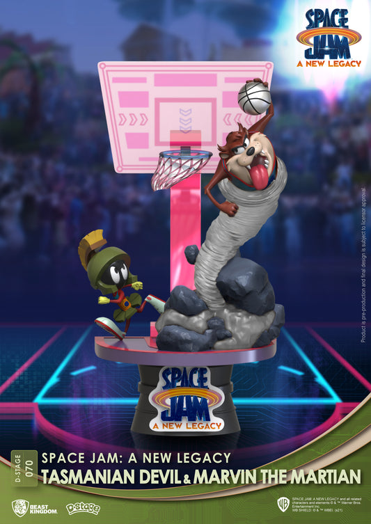 Space Jam: A New Legacy-Tasmanian Devil & Marvin The Martian (D-Stage) DS-070