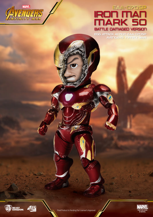 Avengers:Infinity War Iron Man Mark L Battle Damaged version  EAA-070SP BEAST KINGDOM