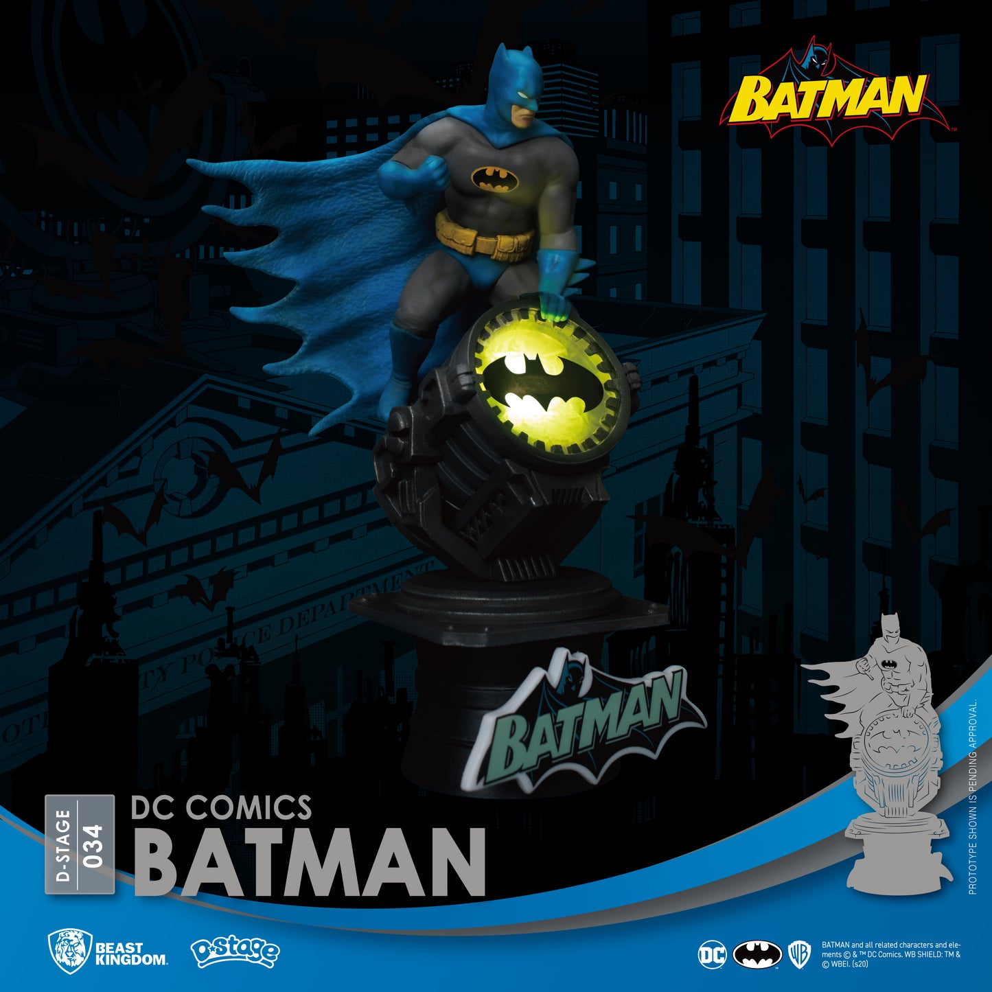 WARNER BROS DC Comics - Batman (D-Stage) DS-034
