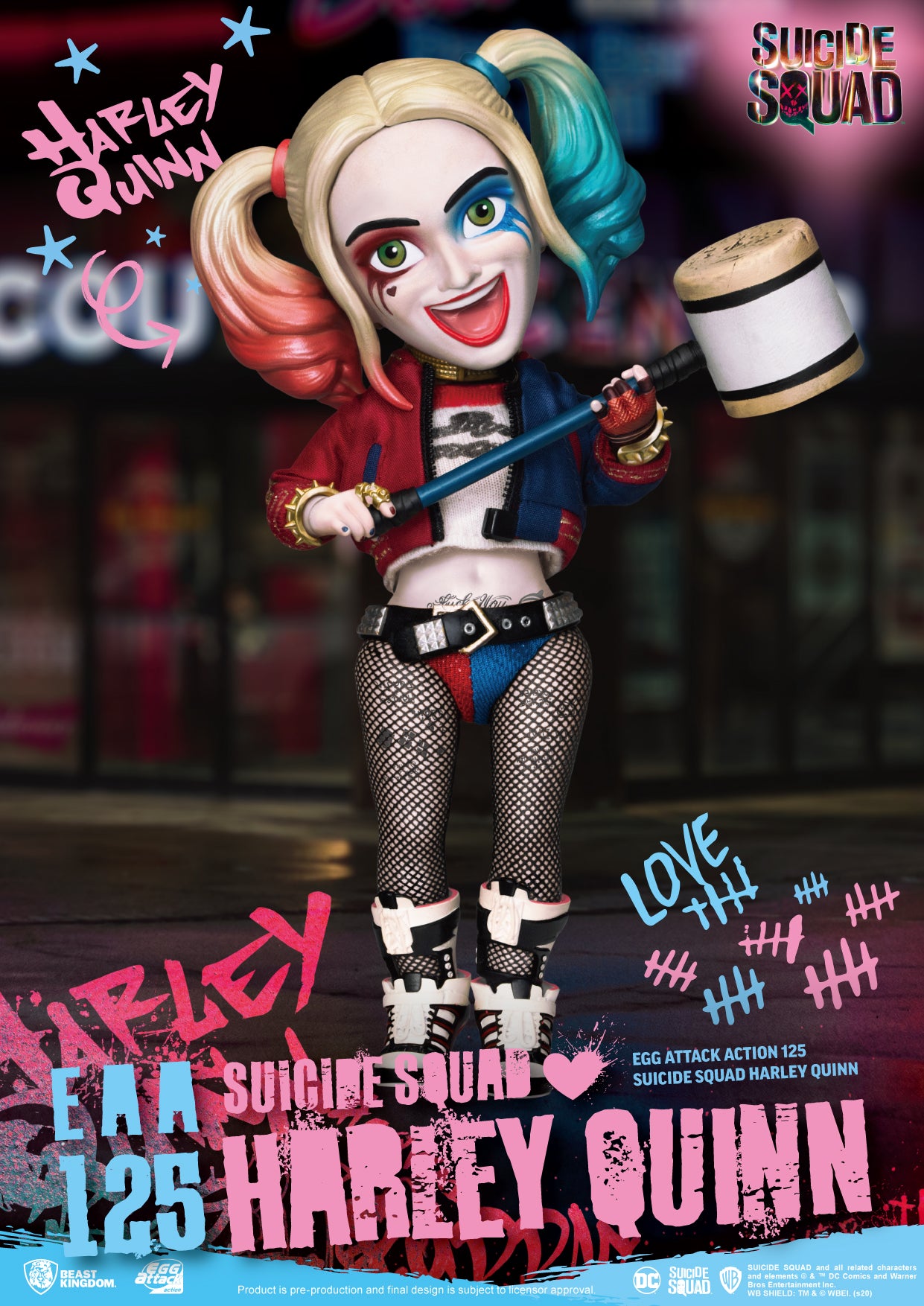 Suicide Squad Harley Quinn (Egg Attack Action) EAA-125