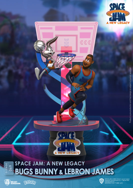 Space Jam: A New Legacy-Bugs Bunny & Lebron James (D-Stage) DS-069