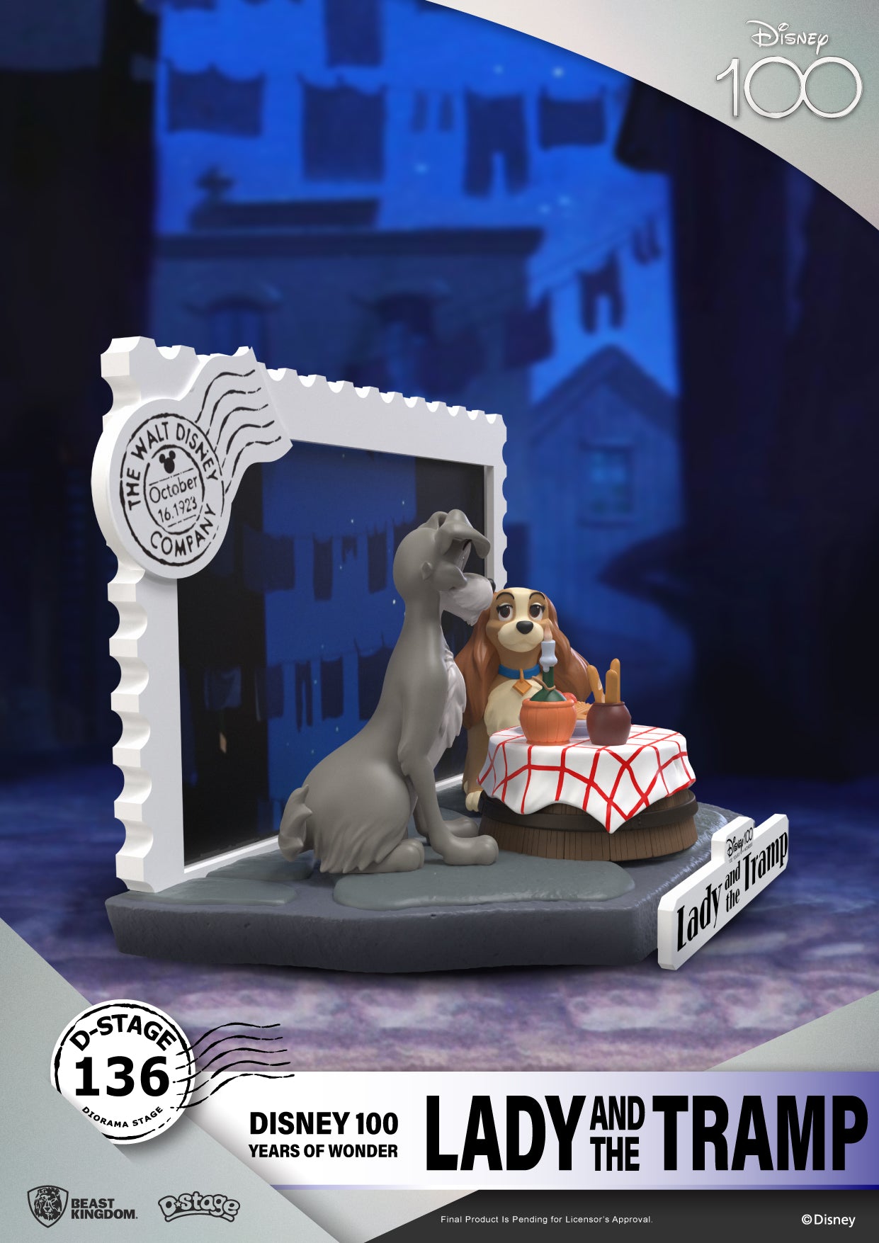 Disney 100 Years of Wonder-Lady And The Tramp(D-Stage) DS-136