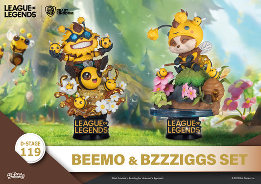 英雄联盟-Beemo&amp;BZZZiggs 套装 (D-Stage) DS-119