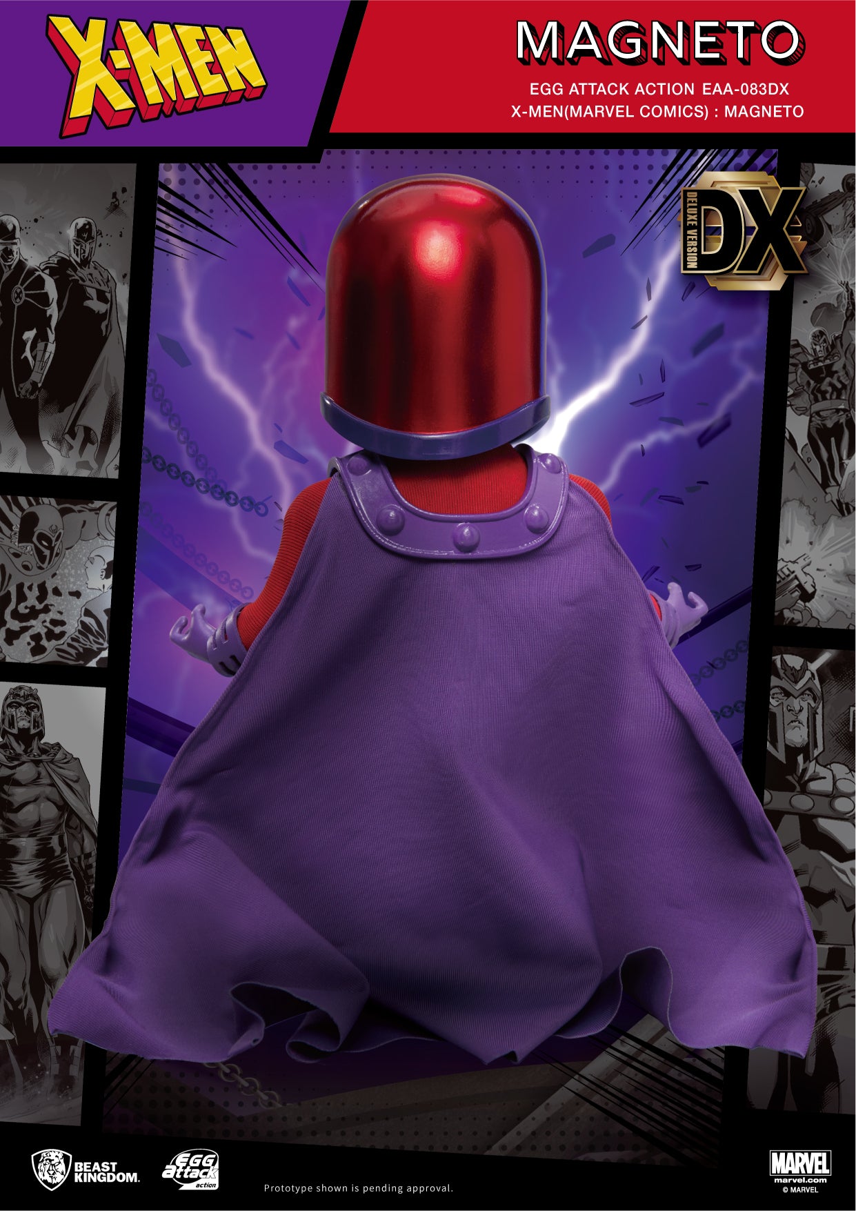 X-MEN Magneto Deluxe Version (Egg Attack Action) EAA-083DX